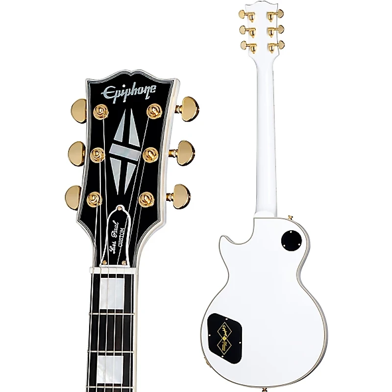 Epiphone Inspired by Gibson Custom Les Paul Custom Electric Guitar -