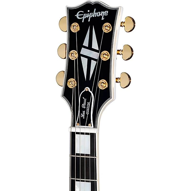 Epiphone Inspired by Gibson Custom Les Paul Custom Electric Guitar -