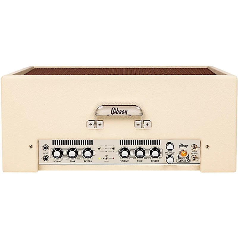 Gibson Dual Falcon 20 2x10 Tube Guitar Combo Amplifier Cream Bronco