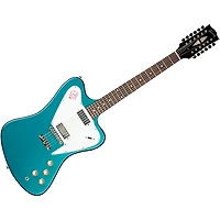 Gibson Custom 1965 Non-Reverse Firebird V 12-String Reissue Electric Guitar Aqua Mist