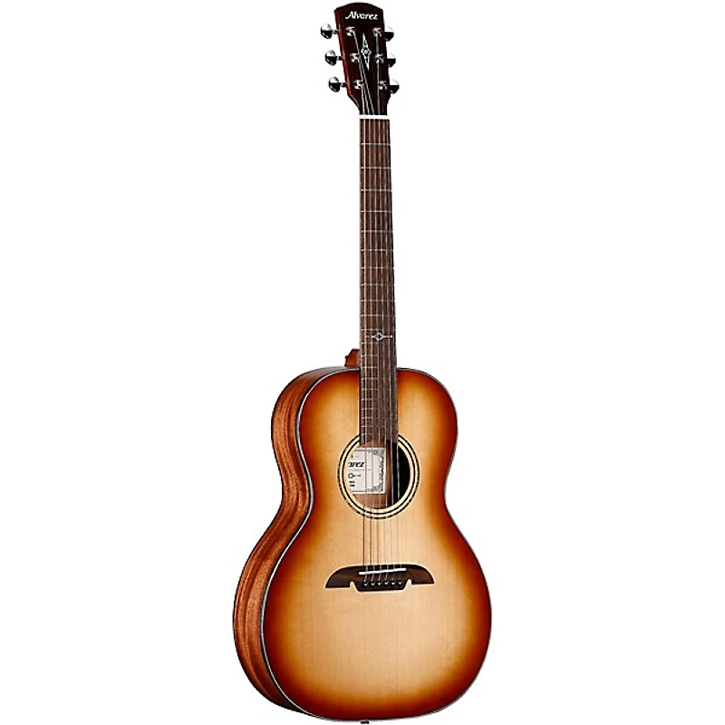 Alvarez AMP610E2 Parlor Acoustic-Electric Guitar Shadowburst