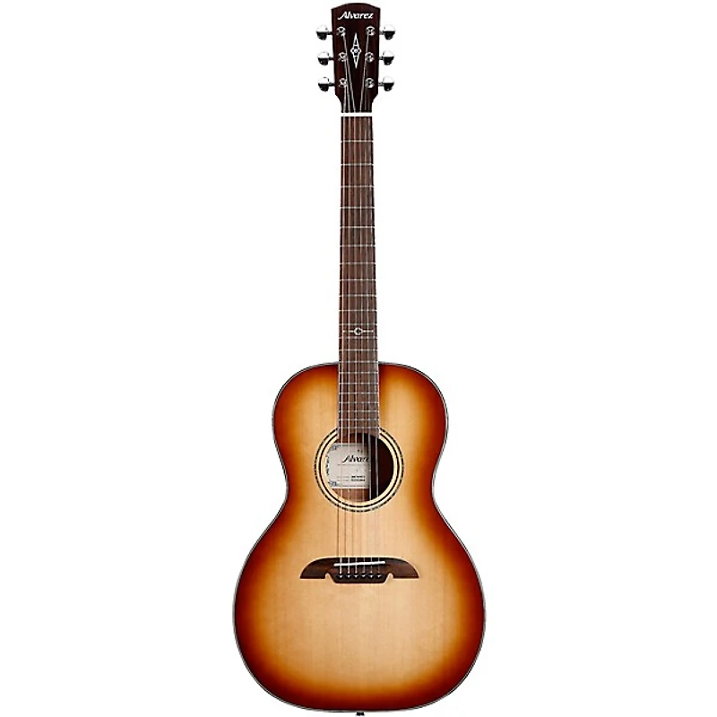 Alvarez AMP610E2 Parlor Acoustic-Electric Guitar Shadowburst