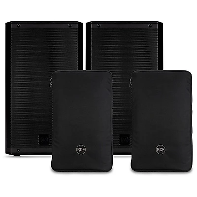 RCF ART 912-A 12" Powered Speaker Pair With Covers