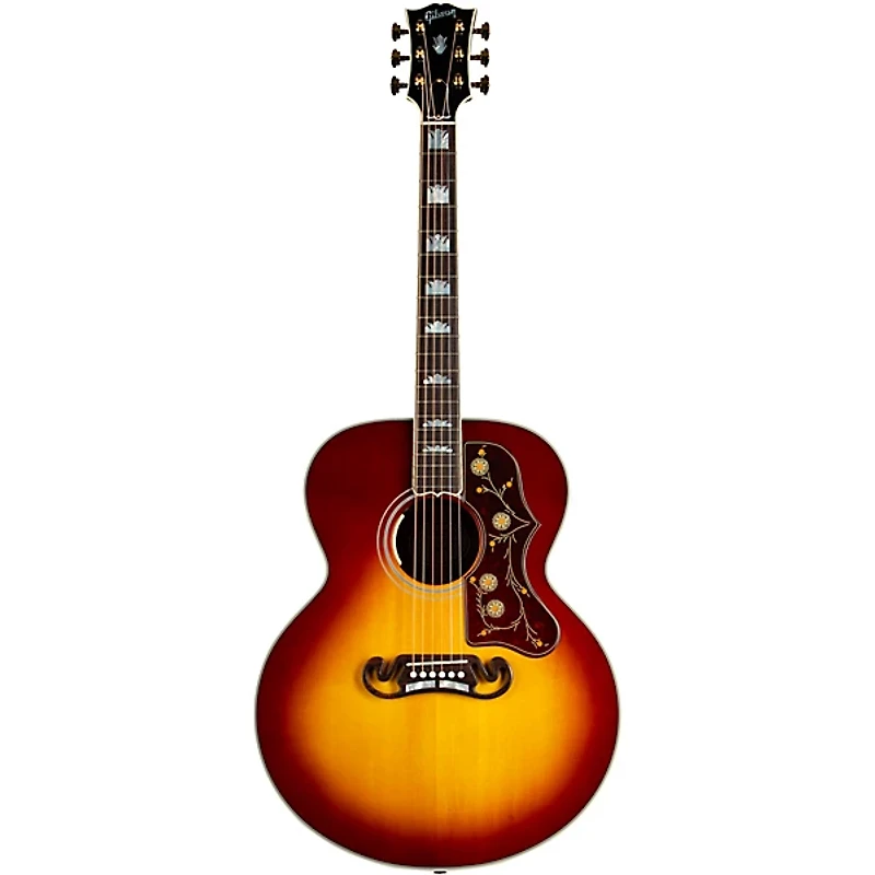Gibson SJ-200 Standard Rosewood Acoustic-Electric Guitar Rosewood Burst