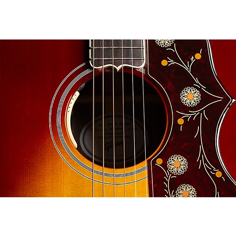 Gibson SJ-200 Standard Rosewood Acoustic-Electric Guitar Rosewood Burst