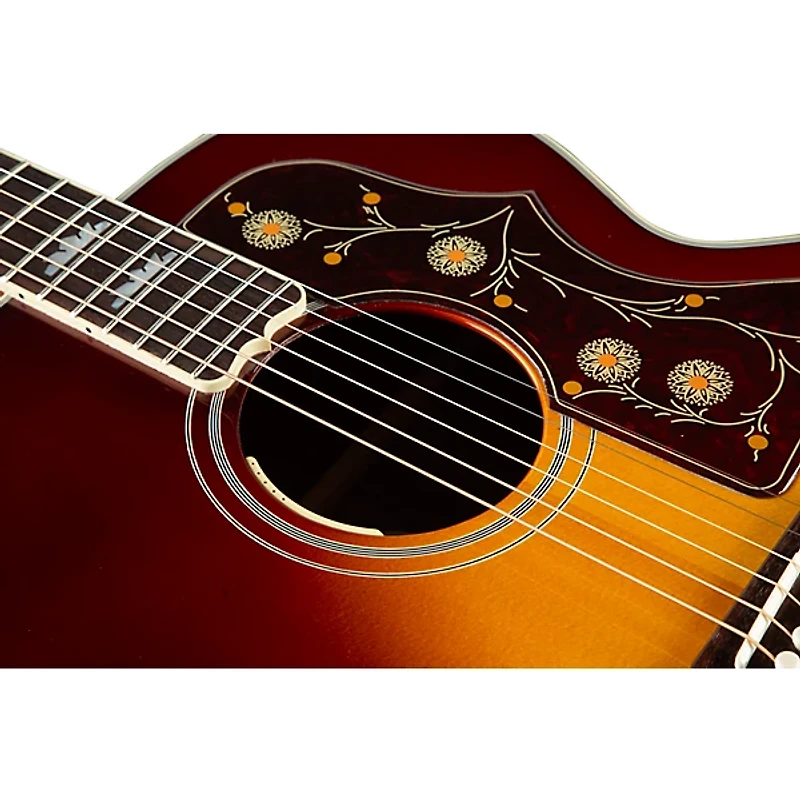 Gibson SJ-200 Standard Rosewood Acoustic-Electric Guitar Rosewood Burst