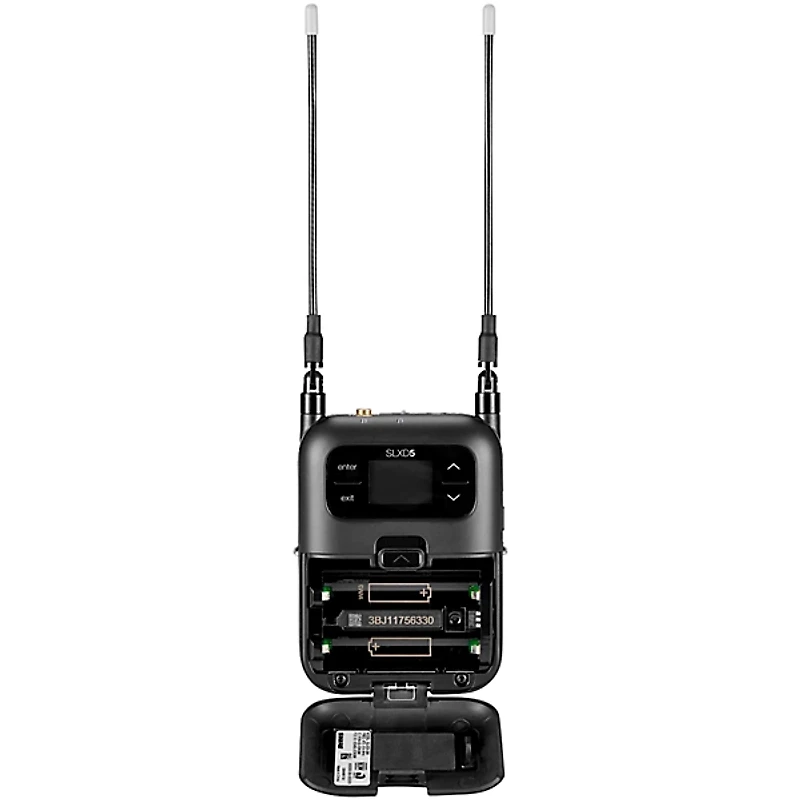Shure SLXD15/UL4B Portable Digital Wireless Bodypack System with UL4B Lavalier Microphone - Band G58