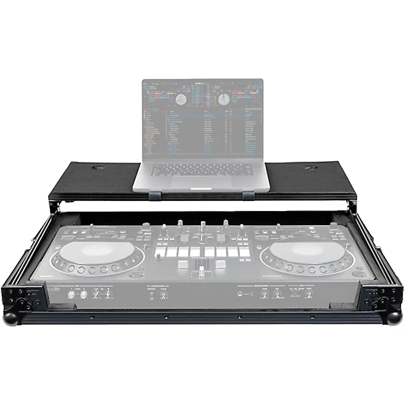 Headliner Pitch Black Flight Case for DDJ-REV5 with Laptop Platform
