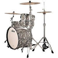 Ludwig Classic Maple 3-Piece Fab Shell Pack With 22" Bass Drum, White Abalone