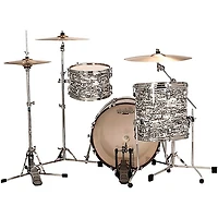 Ludwig Classic Maple 3-Piece Downbeat Shell Pack With 20" Bass Drum - White Abalone