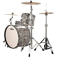 Ludwig Classic Maple 3-Piece Pro Beat Shell Pack With 24" Bass Drum, White Abalone