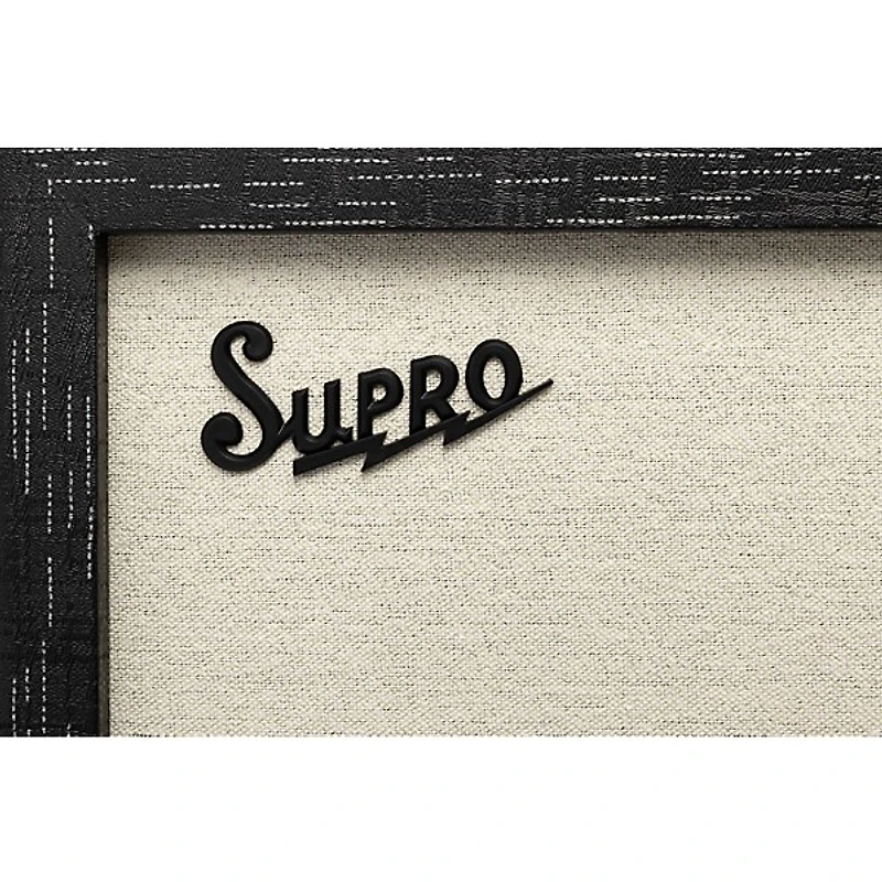 Supro 1614RT Amulet 1x12-inch 15-watt Tube Combo Amp Black Scandia