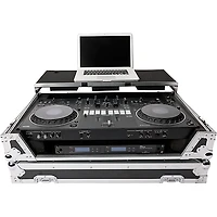 MAGMA DJ-Controller Workstation DDJ-REV5 w/ 19" 1U Rack and Wheels