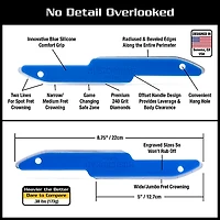 Music Nomad Diamond Coated Safe Zone Guitar Fret Crowning File (S-File)