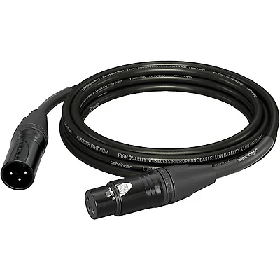 Behringer Platinum Performance Straight to Straight Microphone Cable with XLR Connectors