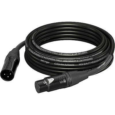Behringer Platinum Performance Straight to Straight Microphone Cable with XLR Connectors