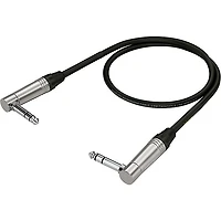Behringer Gold Performance Instrument Patch Cable with 1/4" TRS Right Angled Connectors
