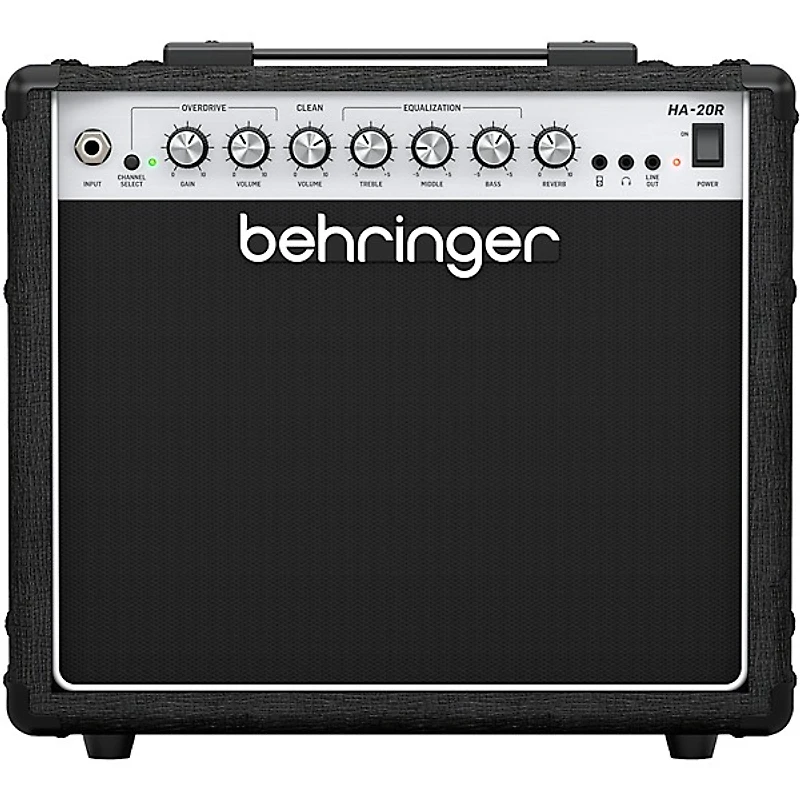 Behringer HA-20R-UL 1x8" 20W Combo Amp Black