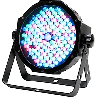 Eliminator Lighting Mega Flat PAK EP 4 Pack with 4X Mega Profile EP Pars, 3X DMX Cables, and Soft Transport Bag