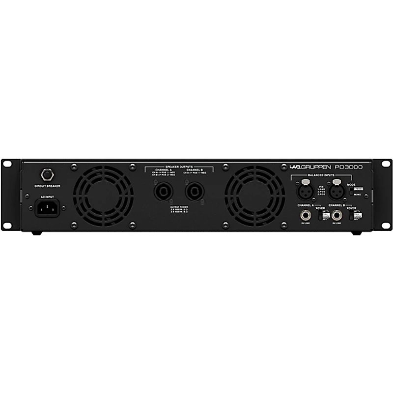 Lab Gruppen PD3000 3,000W 2-Channel Power Amplifier