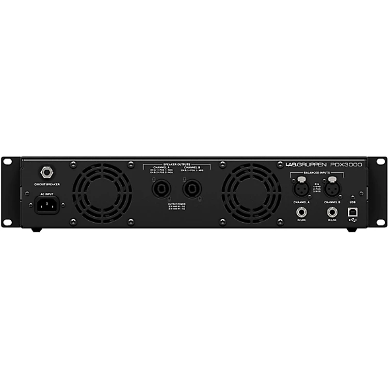 Lab Gruppen PDX3000 3,000W Power Amplifier With DSP