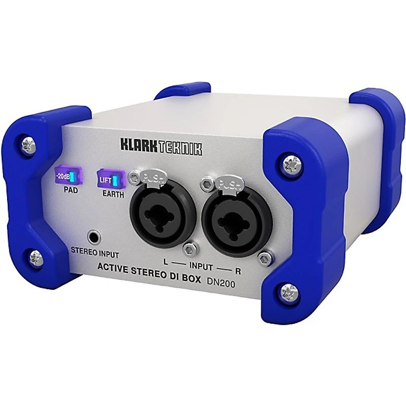 Klark Teknik DN200 V2 Stereo Active Direct Box