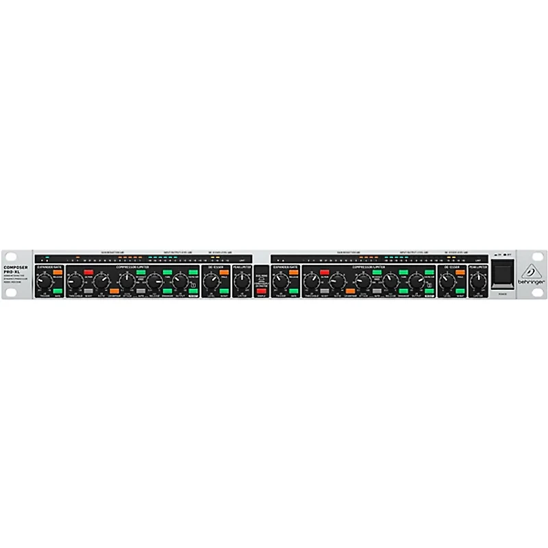 Behringer MDX2600 V2 2-Channel Compressor and Limiter With De-Esser