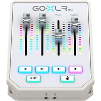 TC Helicon GoXLR Mini USB Streaming Mixer with USB/Audio Interface - White