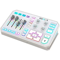 TC Helicon GoXLR 4-channel USB Streaming Mixer with Voice FX and Sampler - White