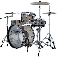 Ludwig Vistalite 3-Piece Fab Shell Pack With 22" Bass Drum Bronze