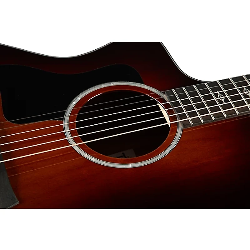 Taylor 224ce-K Deluxe Grand Auditorium Left-Handed Acoustic-Electric Guitar Shaded Edge Burst