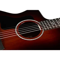 Taylor 224ce-K Deluxe Grand Auditorium Left-Handed Acoustic-Electric Guitar Shaded Edge Burst