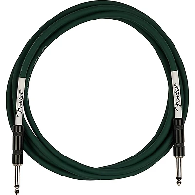 Fender Original Series Straight to Straight Instrument Cable 10 ft. Sherwood Green