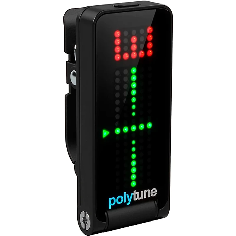 TC Electronic PolyTune Polyphonic Clip-On Tuner Noir