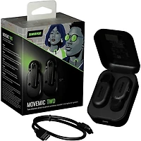 Shure MoveMic Two 2-Channel Wireless Lavalier Microphones