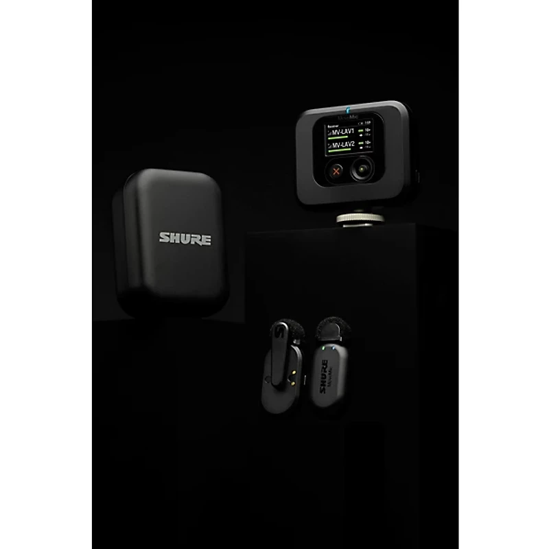 Shure MoveMic Kit Two-Channel Wireless Lavalier Microphone System With MoveMic Receiver