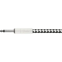 Fender Pro Checkerboard Instrument Cable, Straight to Straight 18.6 ft.
