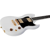 Schecter Guitar Research ZV-H6LLYW66D Zacky Vengeance Electric Guitar Gloss White