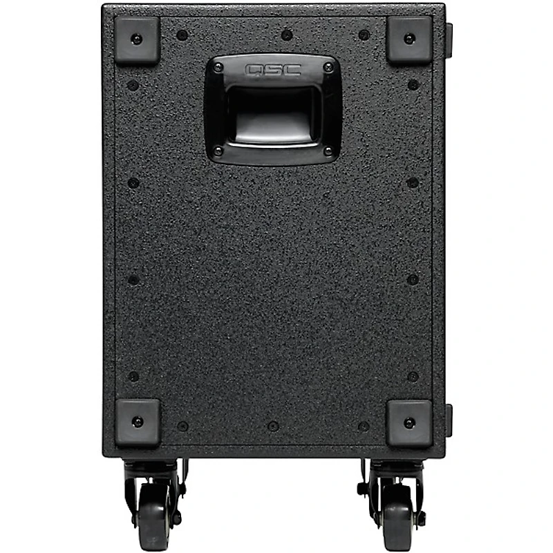 QSC KS112 12" 1,000W Compact Powered Subwoofer With QSC Padded Cover