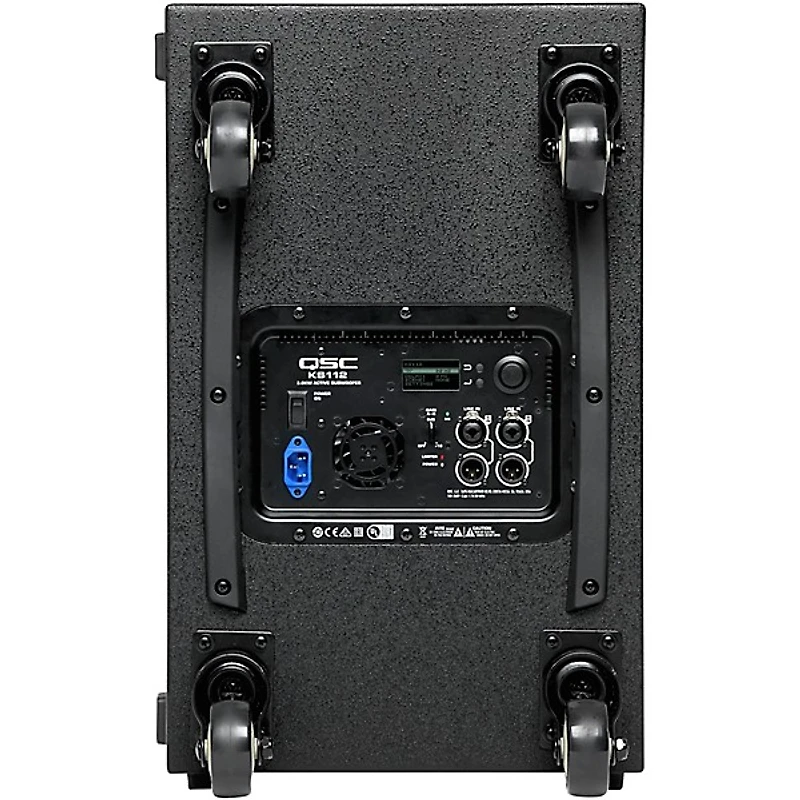 QSC KS112 12" 1,000W Compact Powered Subwoofer With QSC Padded Cover