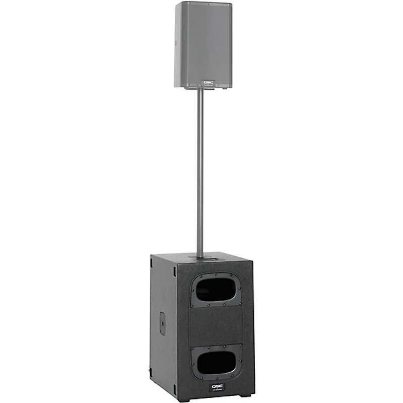 QSC KS112 12" 1,000W Compact Powered Subwoofer With QSC Padded Cover