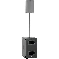 QSC KS112 12" 1,000W Compact Powered Subwoofer With QSC Padded Cover