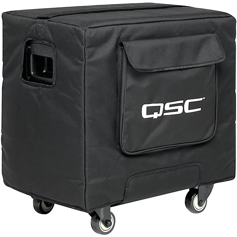 QSC KS112 12" 1,000W Compact Powered Subwoofer With QSC Padded Cover