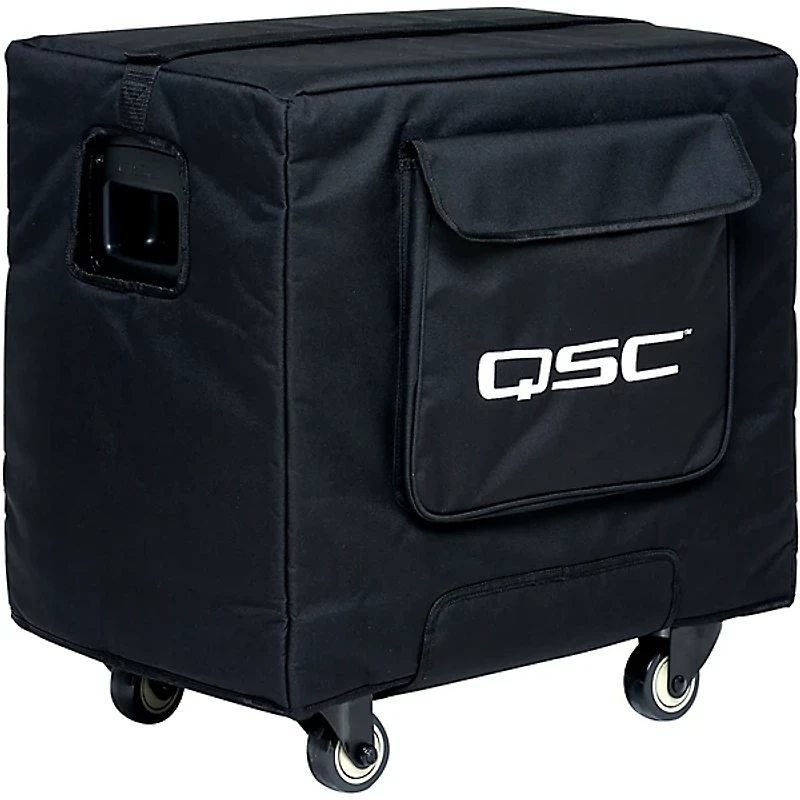 QSC KS112 12" 1,000W Compact Powered Subwoofer With QSC Padded Cover