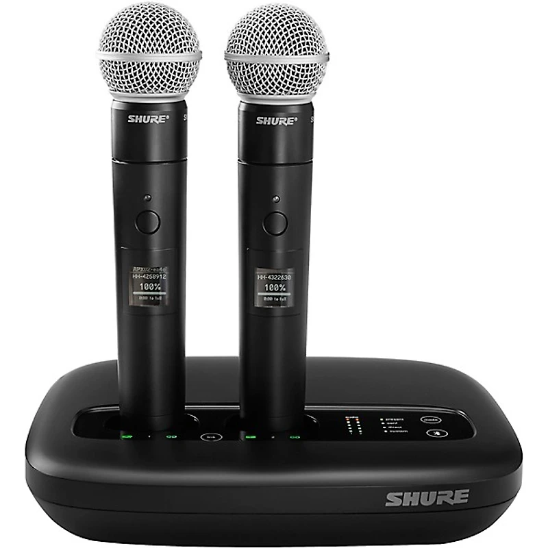 Shure MXW2X/SM58 Wireless Handheld Transmitter with SM58 Microphone Band Z10