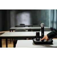 Shure MXW2X/SM58 Wireless Handheld Transmitter with SM58 Microphone Band Z10