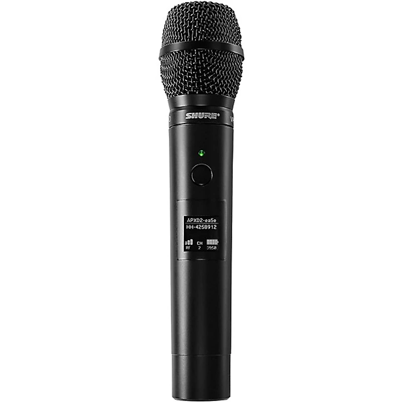 Shure MXW2X/VP68 Wireless Handheld Transmitter With VP68 Microphone Band Z10