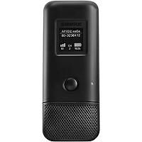 Shure MXW6X/C Wireless Boundary Transmitter With Cardioid Mic Band Z10 Black