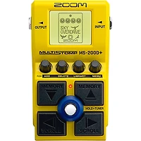 Zoom MS-200D+ Multi-Stomp Distortion Effects Pedal Yellow
