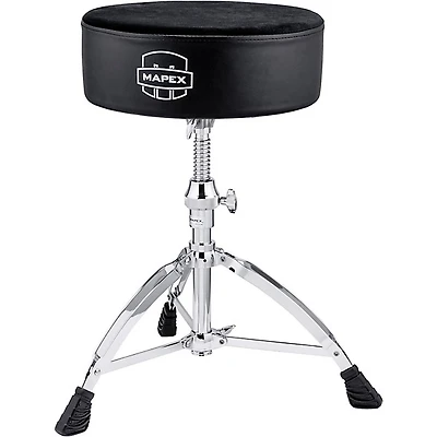 Mapex Round Top Drum Throne with Black Cloth Top
